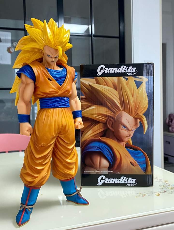 Goku Super Sayajin 3 Grandista Nero Dragon Ball Z, Banpresto