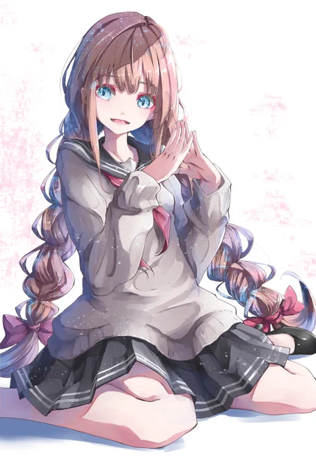 #女の子のイラストだけで興味を持ってくれる方へ届け 