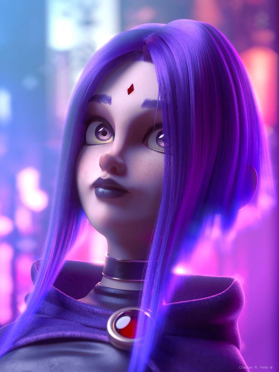 3dtotal Jp على تويتر 新着イメージ Raven Teen Titans Dcコミック ティーン タイタンズ のレイブン 3dアーティスト Scire氏 の作品 T Co Wat0dfw2xd