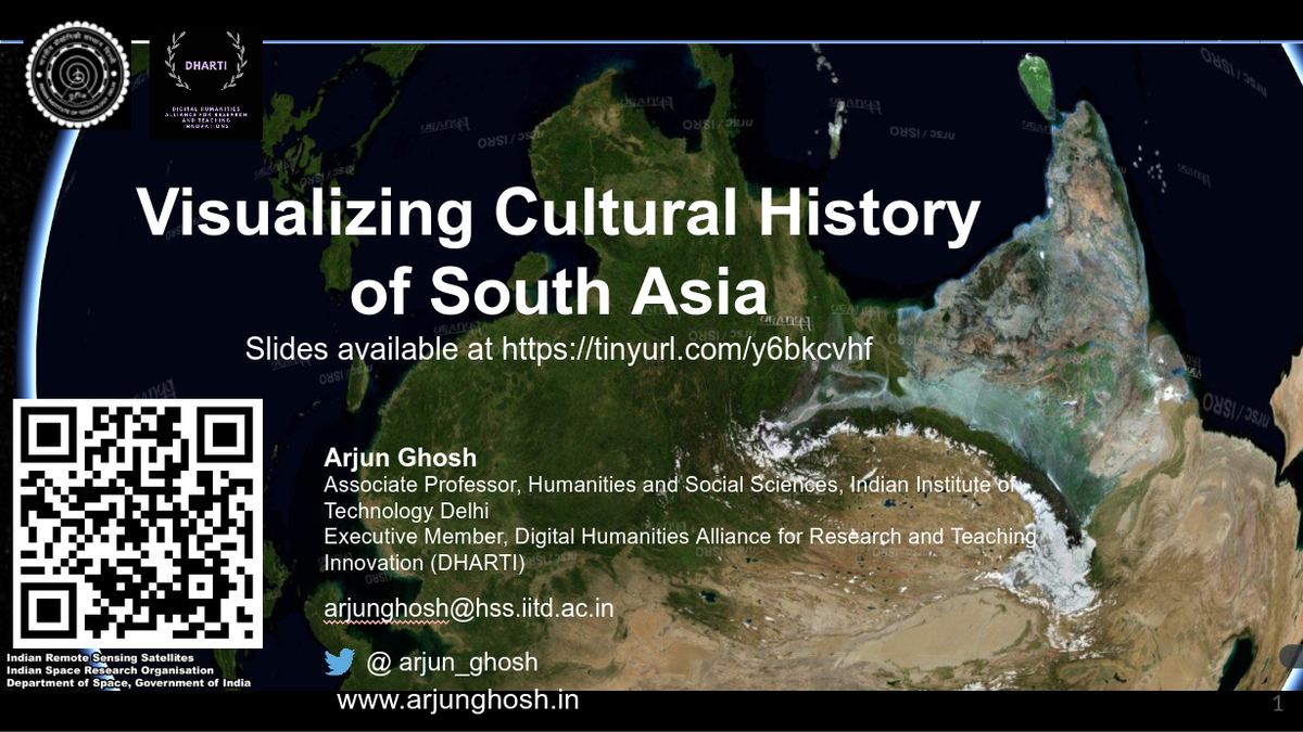 arjun_ghosh's tweet image. Live now on 
youtube.com/watch?v=pLJgOs…

as part of panel on 𝐓𝐨𝐰𝐚𝐫𝐝𝐬 𝐚𝐧 𝐈𝐧𝐝𝐢𝐚𝐧 𝐃𝐞𝐜𝐨𝐥𝐨𝐧𝐢𝐚𝐥/ 𝐏𝐨𝐬𝐭𝐜𝐨𝐥𝐨𝐧𝐢𝐚𝐥 𝐃𝐇"  for @ADHOrg and #DH2020 .