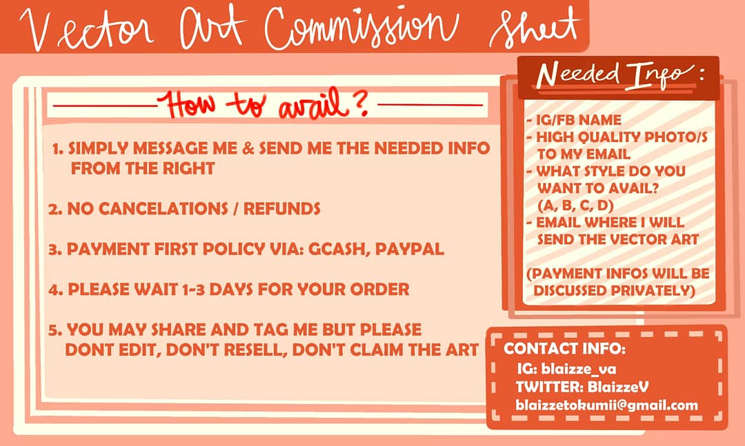 BlaizzeV's tweet photo. Hi my commissions are open since we are financially struggling
Selling affordable vector arts, starting at 30 php👌👌👌
Just message me to avail 🙇
Stay safe everyone!
#digitalart #ibispaintx #vectorart #vectorgraphics #commissions #commissionopen #CommissionSheet #art https://t.co/GTzikvmD6P