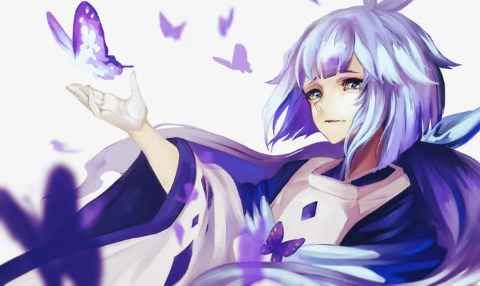 「 夢継ギ蝶 」

#モンストイラスト 
