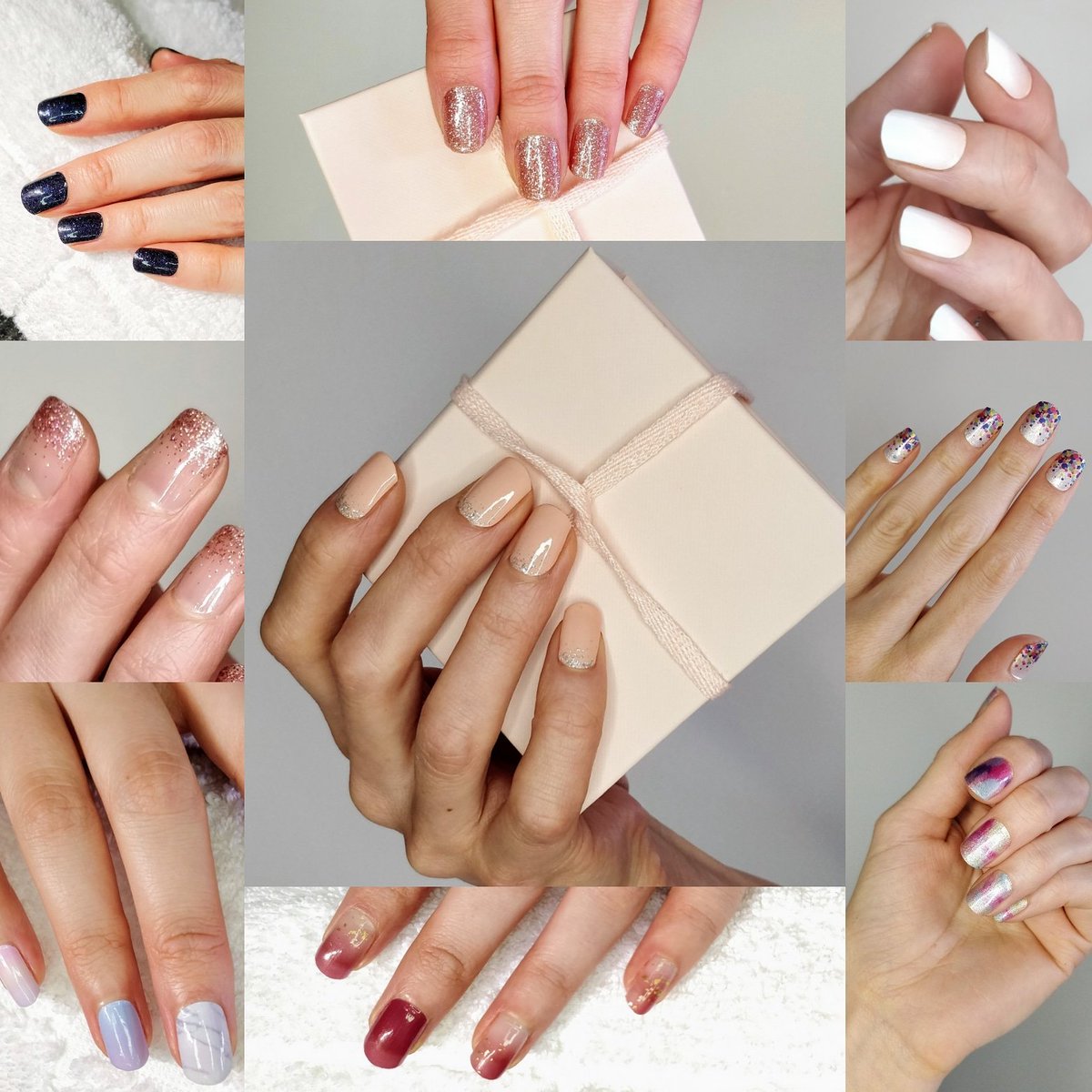 No salons? No worries! Happy Days!!❣️ Our new #NailWrap designs are now available in store! As always, our shipping is FREE and fast 💅💖💃
#diymani #instantmani #manicure #zerodrytime #instantaffordablebeauty #nailsathome   #isomani #pink #glitternails #nudenails #bridalinspo