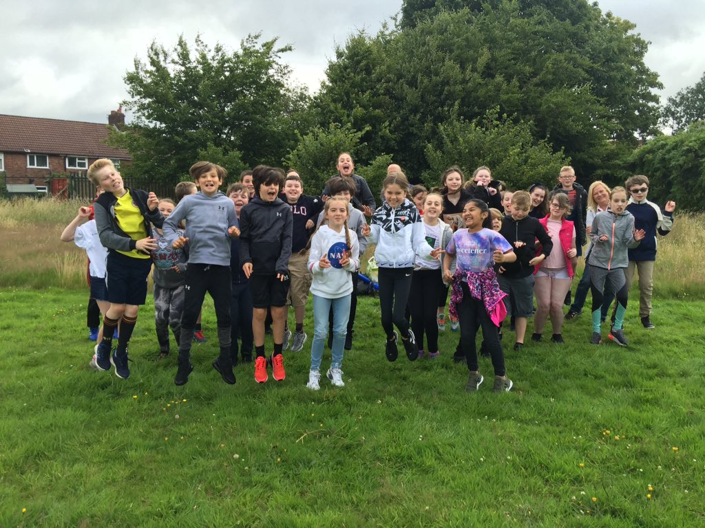 AshKnotty's tweet photo. This is the last photo of Year 6... for now! It was a lovely end to the year considering the circumstance and we wish them all the best! Good luck everyone! If you haven't already seen the leavers play too, here is the link one last time! https://t.co/84SuJ7ucIL
#missyoualready https://t.co/8rfYBor9CP