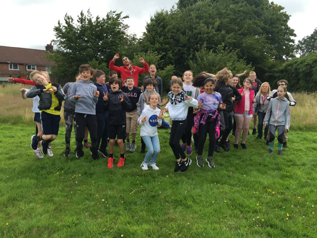 AshKnotty's tweet photo. This is the last photo of Year 6... for now! It was a lovely end to the year considering the circumstance and we wish them all the best! Good luck everyone! If you haven't already seen the leavers play too, here is the link one last time! https://t.co/84SuJ7ucIL
#missyoualready https://t.co/8rfYBor9CP
