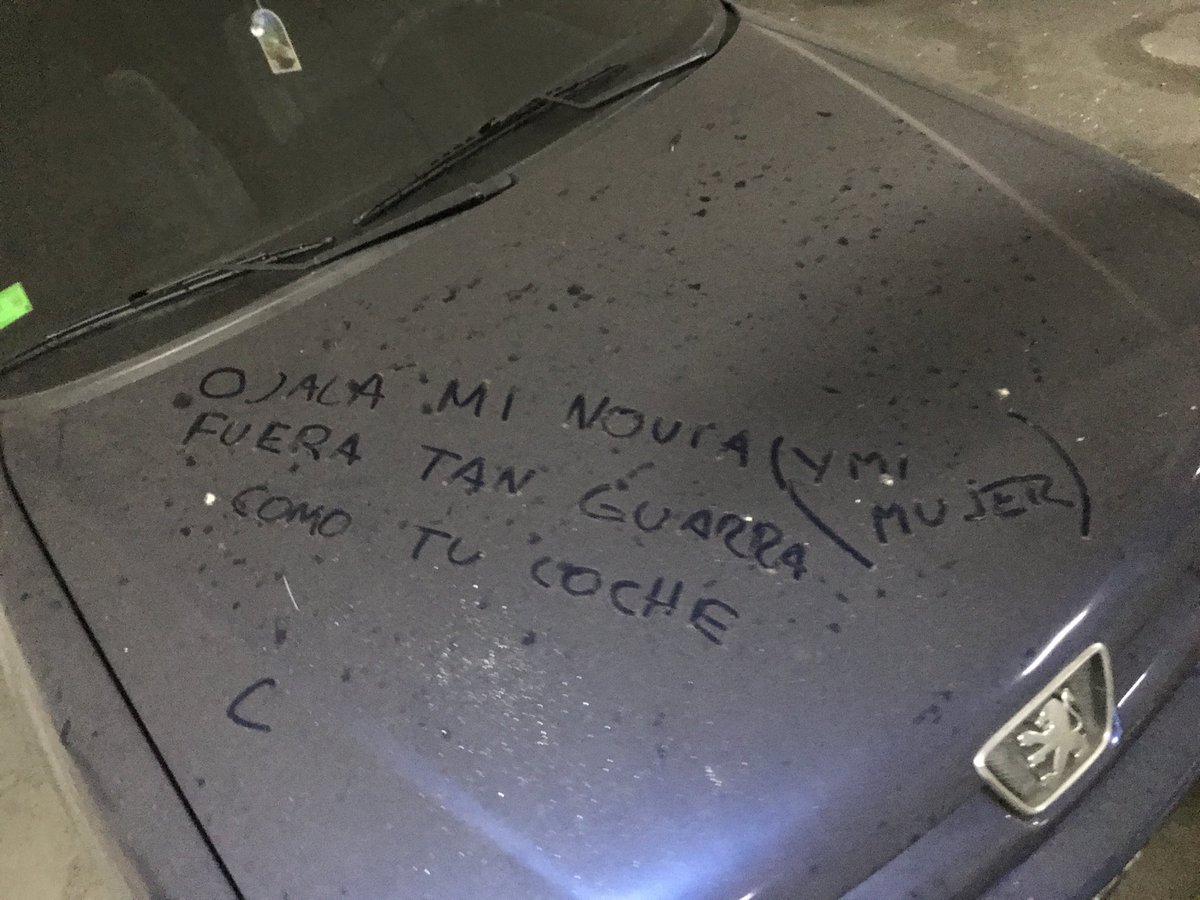 Manelsaus's tweet photo. El parking de la meva comunitat de veïns. #Sabadey #PutaEnric https://t.co/YN0hCMjyEX