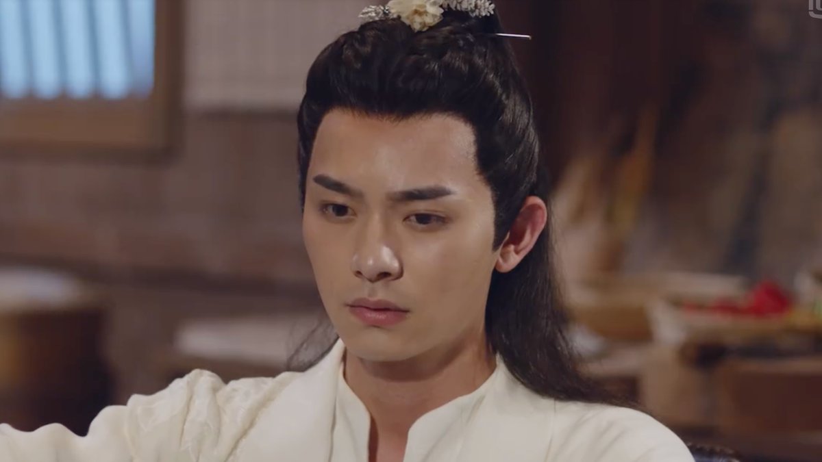 zhao qing feng always looks like he's just remembered a dark secret from his past