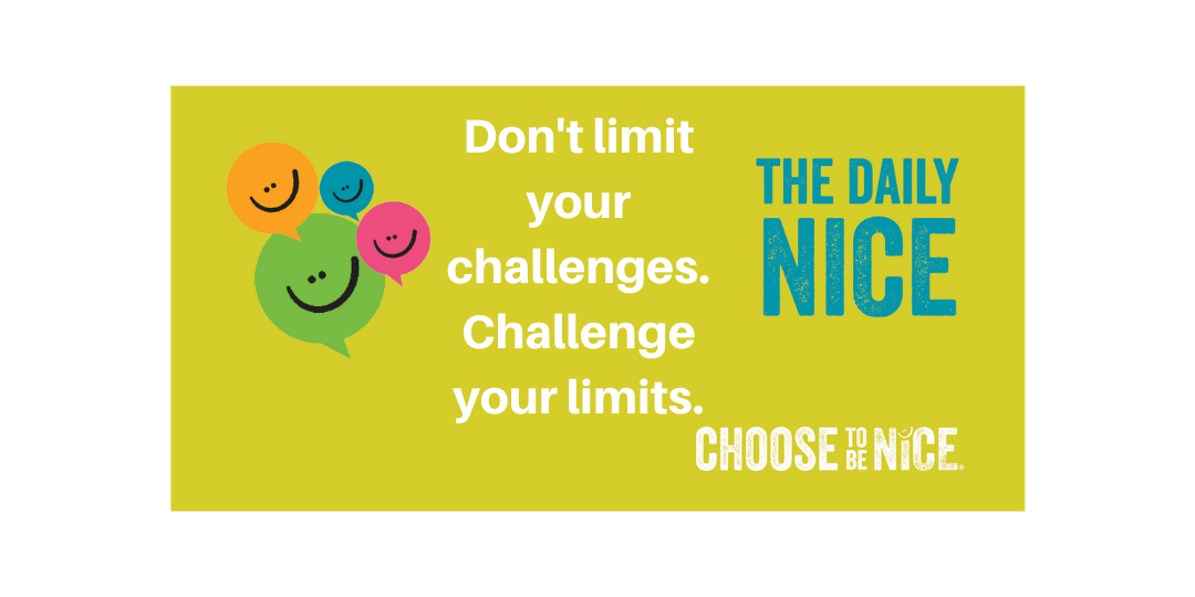 ChooseToBeNice's tweet image. Test your own boundaries #choosetobenice #testthelimits #breakthrough #dontrestrictyourself #positivity