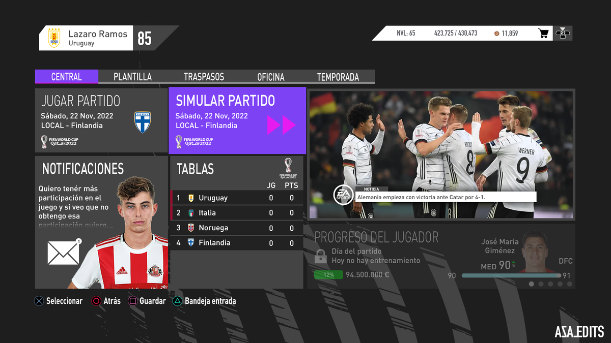 LazaEdits's tweet photo. Diseño para #ModoCarrera Entrenador de #FIFA21.

🔁 y ❤️ para llegar a más personas.

@EASPORTSFIFA , @EASPORTSFutbol y @EASPORTSEsp. https://t.co/oj8Sq9duqZ