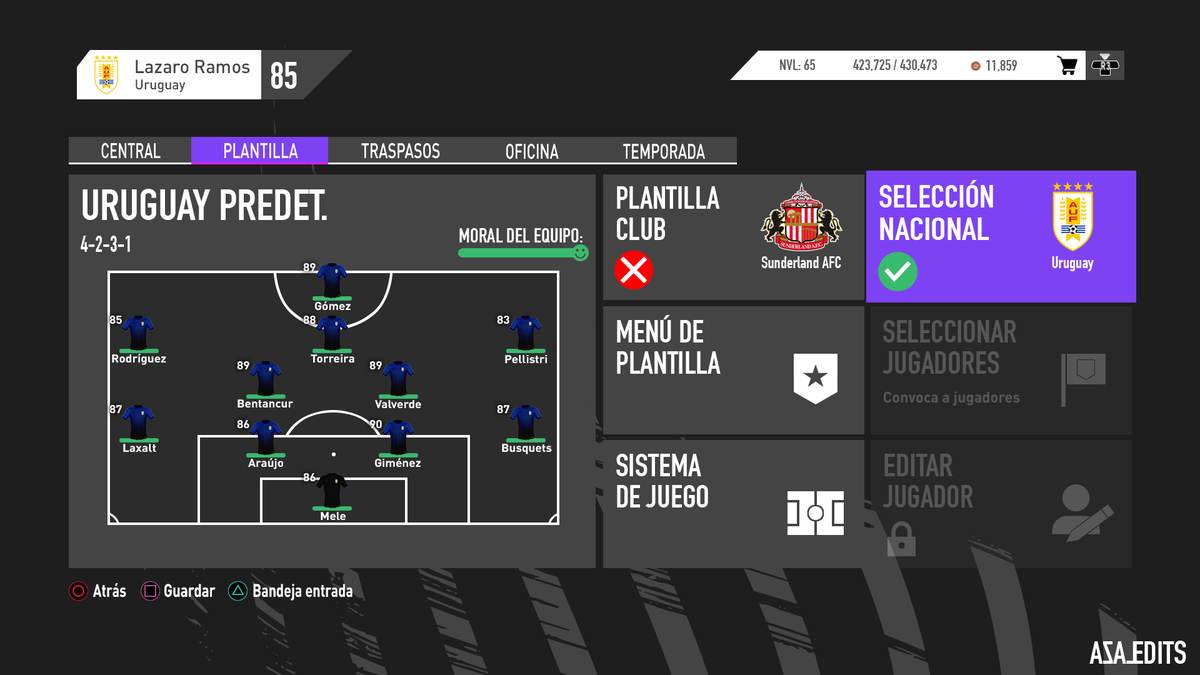 LazaEdits's tweet photo. Diseño para #ModoCarrera Entrenador de #FIFA21.

🔁 y ❤️ para llegar a más personas.

@EASPORTSFIFA , @EASPORTSFutbol y @EASPORTSEsp. https://t.co/oj8Sq9duqZ