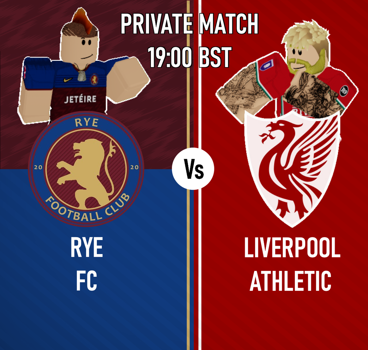 SussexAlbionFC's tweet photo. Tonight 19:00 BST VS @fc_rye https://t.co/Xqm6ae8QWB