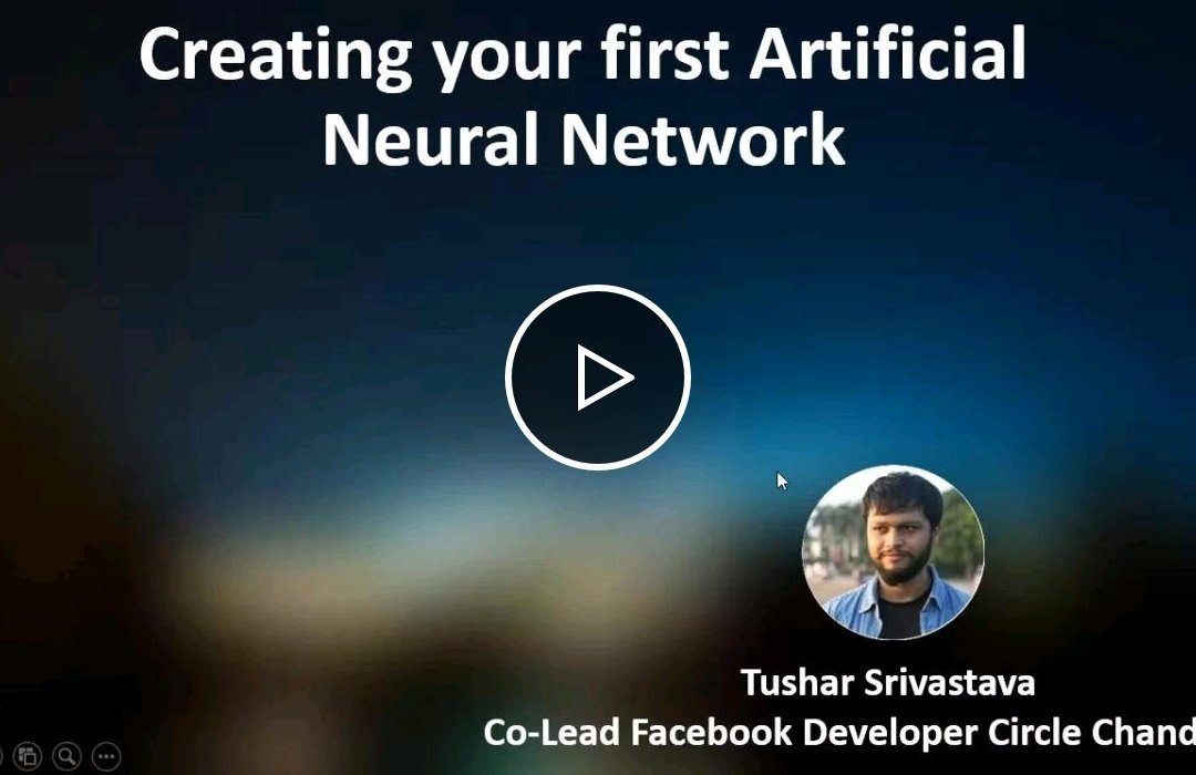 Completed first session on Artificial Neural Network. 
Credit goes to <a href="/kirill_eremenko/">Kirill Eremenko</a>
@hadelin2p <a href="/superdatasci/">SuperDataScience</a>

Here is the session link.
facebook.com/groups/1726559…

#Keras #DeepLearning #ann