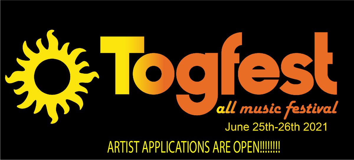 Its official artist applications are now open. Apply on our website. togfest.org