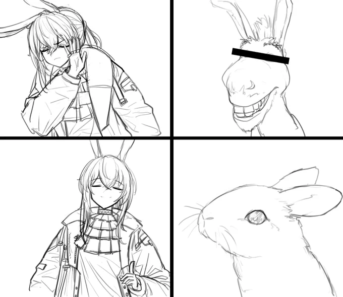 #명일방주 #明日方舟 #Arknights
Don't tell her 'donkey' 