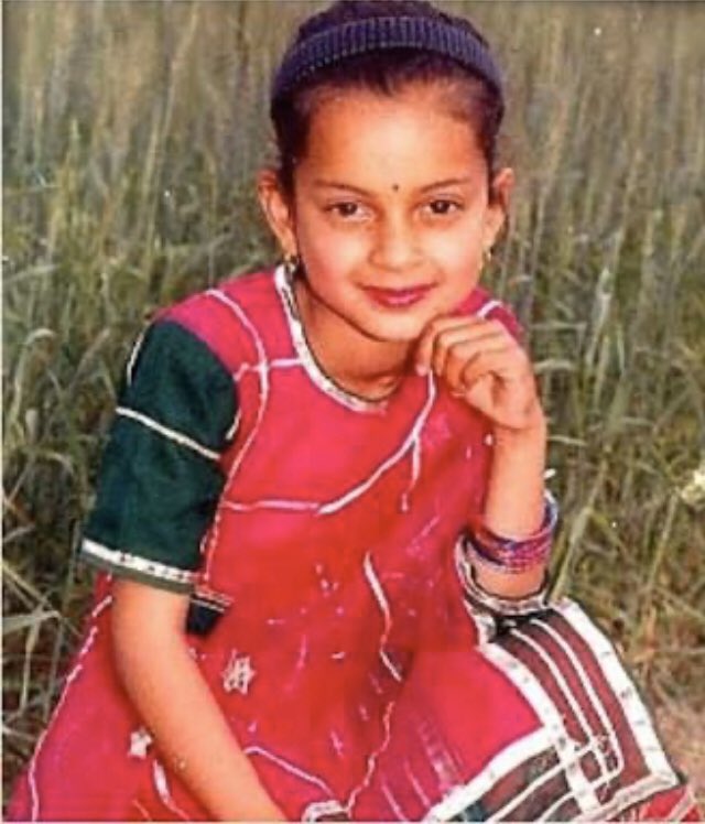 ABHISHEKRPATEL6's tweet photo. 27 years back who knew that this 6 year old kid would screw nepotism in Bollywood? 
Well done Kangana! @KanganaTeam 
#KanganaRanaut #KanganaSpeaksToArnab #SushantSingRajput https://t.co/w0Q0hmZT47