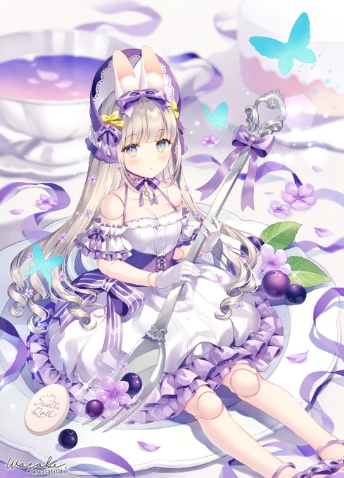 フリルとけもみみ

#女の子のイラストだけで興味を持ってくれる方へ届け 