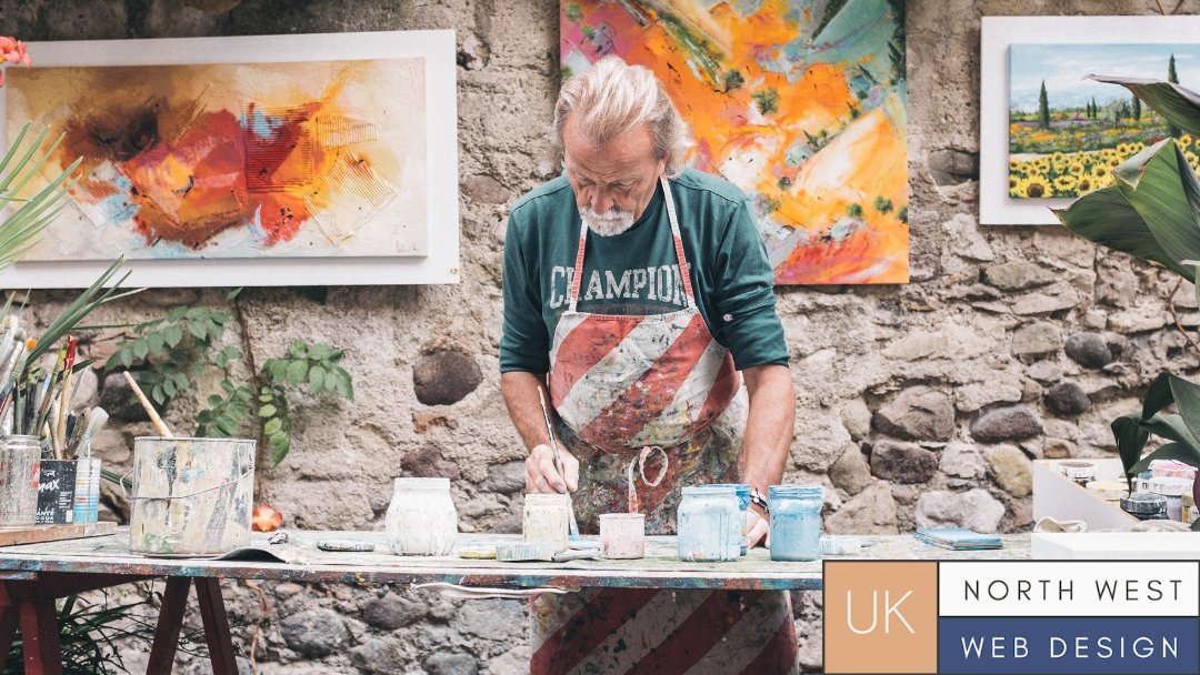 NorthWestWebUK's tweet photo. Are you an artist looking to showcase your work and bring in new sales?
Professional websites from North West Web Design UK start at just £99!
Visit https://t.co/kvZMAwk2c4 to get yours today!

#art #artist #webdesign https://t.co/OY2aBQWuSm