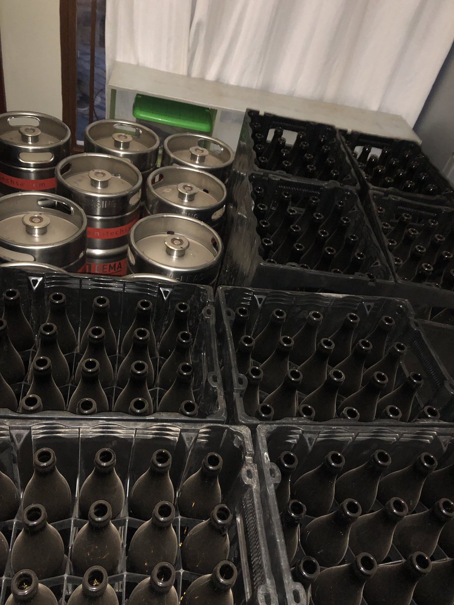KwezaBrewery's tweet photo. It’s Christmas in July! The @FrachtAG sleigh brought us all kinds of toys! After a week at Rwandan customs, our pilot brewery is finally here for us to set up in #Kigali #Rwanda 🎉 🍻 #craftbeer #womeninbrewing #kwezaroadtrip #letsbrew https://t.co/J88bfKSHRE