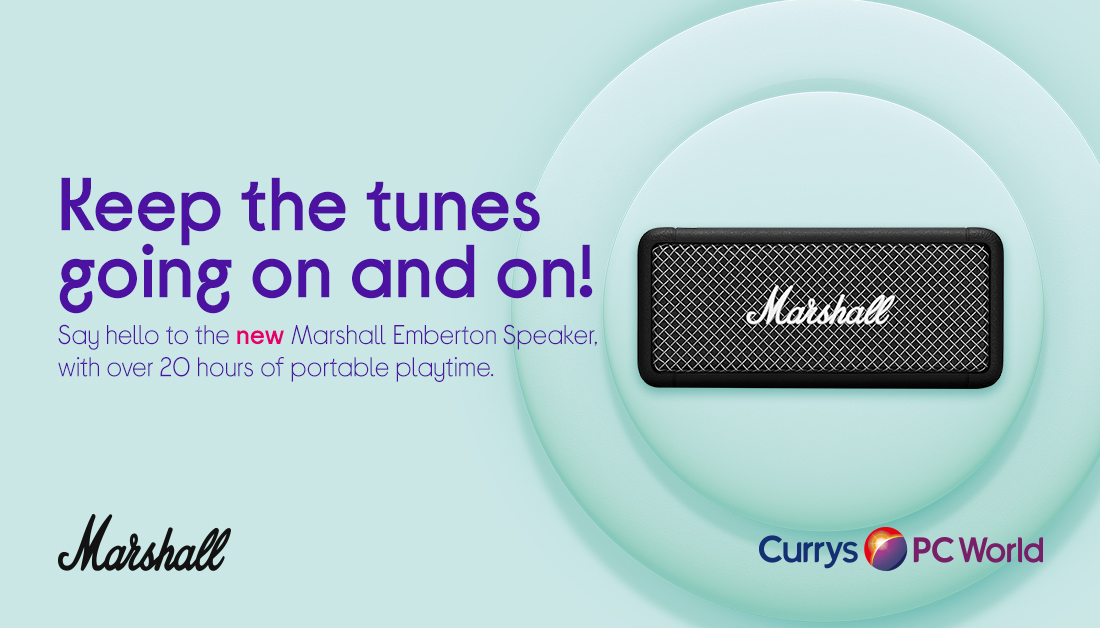 currys marshall speaker