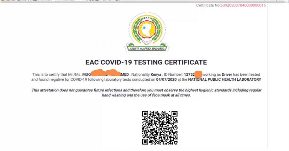 EAOTA2's tweet photo. EAC partner states have agreed to adopt the Regional Electronic Cargo &amp; Driver Tracking System. Covid certificates will be issued electronically, held in the system &amp; made accessible to authorities along the Corridors. Progress. @TradeMarkEastA @shipperscouncil @EastCommunity https://t.co/PJPmvoEjmP
