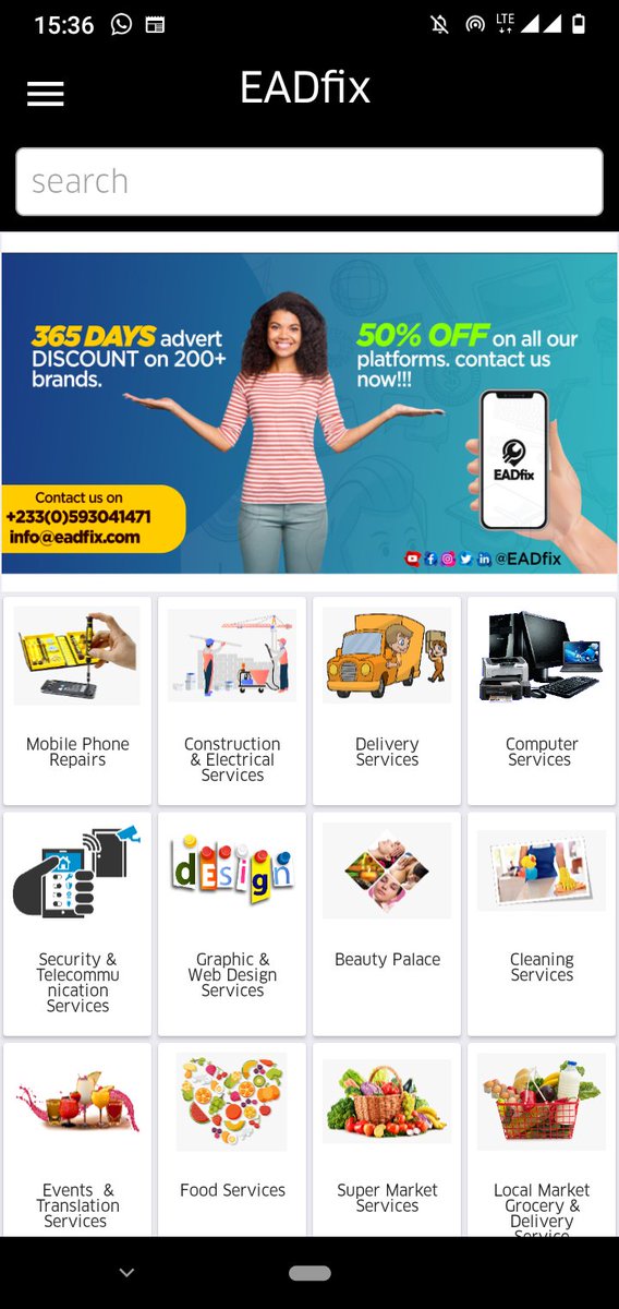 eadfix's tweet photo. JOIN US! @ EADfix TECH
You are connected to the nearest service provider to you as a customer and vice versa as a service provider.
Service Providers App
https://t.co/zhBCPbdl8L
Users App
https://t.co/AmDCtZv9HJ
Visit: https://t.co/dtW6t86WVJ or info@eadfix.com
#eadfix
#eadgoc https://t.co/JG15SiBt2h