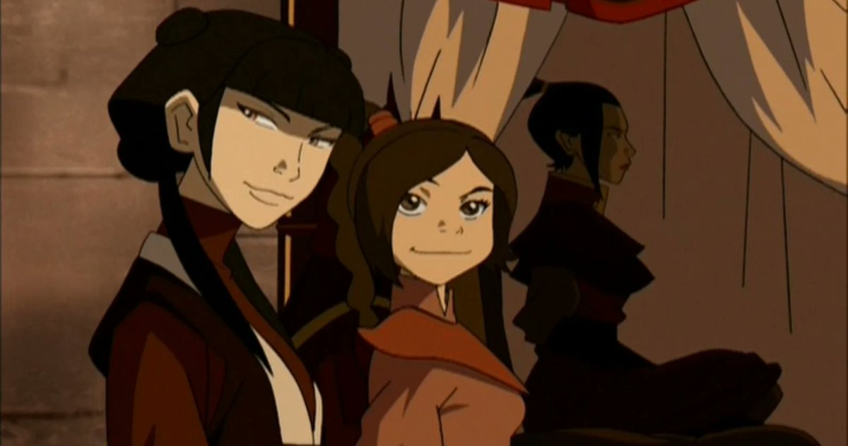 Man it's not like Ty Le and Mai leave Azula in the finale, nope we need all the females to becomes good guys because we are missing bingo here. Yup everyone. Avatar the last airbender clearly has too many evil female characters and we have to have that arc.