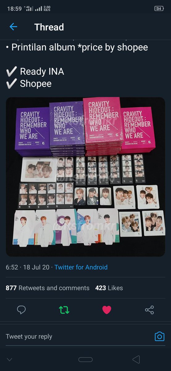 nuboless's tweet photo. @itsfromkr Done :) wish me luck semoga dagangannya luwaris manis aminnnn https://t.co/ekIl980Mlg