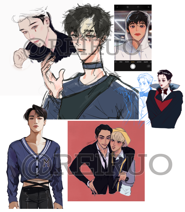 Ateez wips I haven't posted before ☺️
#wip #ateez 