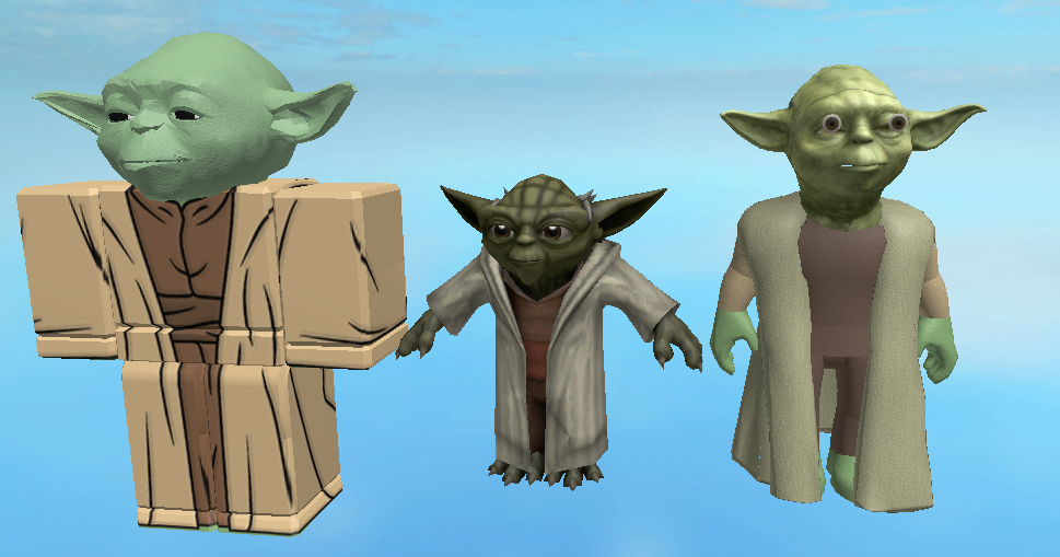 Rippergfx On Twitter On A Scale Of Roblox Free Model Yoda To Roblox Free Model Yoda How High Are You - yoda roblox