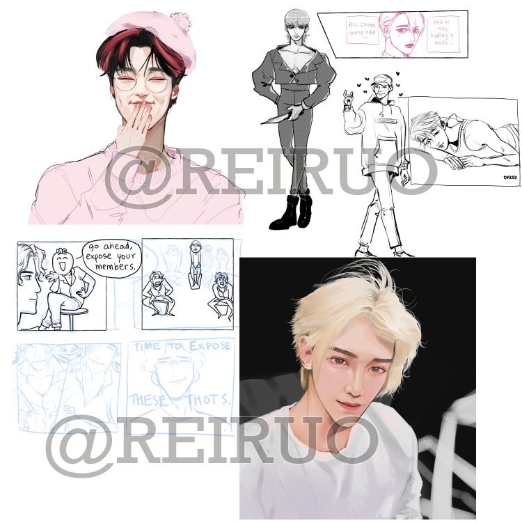 Ateez wips I haven't posted before ☺️
#wip #ateez 