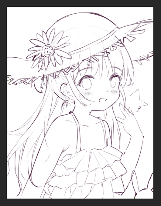 最近感觉羽未越来越像白羽了.. 