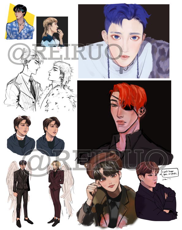 Ateez wips I haven't posted before ☺️
#wip #ateez 