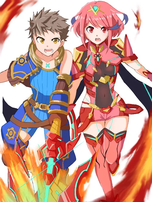「「バーニング!!ソォード!!」」 