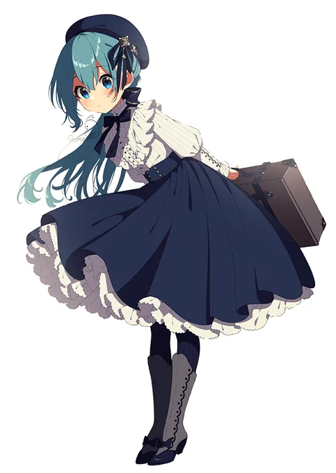 アンティークなドレスとJKが好きです 
#女の子のイラストだけで興味を持ってくれる方へ届け 
