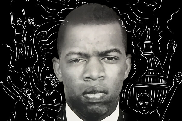 John Lewis, 1940-2020.  "Our struggle is not the struggle of a day, a week, a month, or a year, it is the struggle of a lifetime. Never, ever be afraid to make some noise and get in good trouble, necessary trouble.”