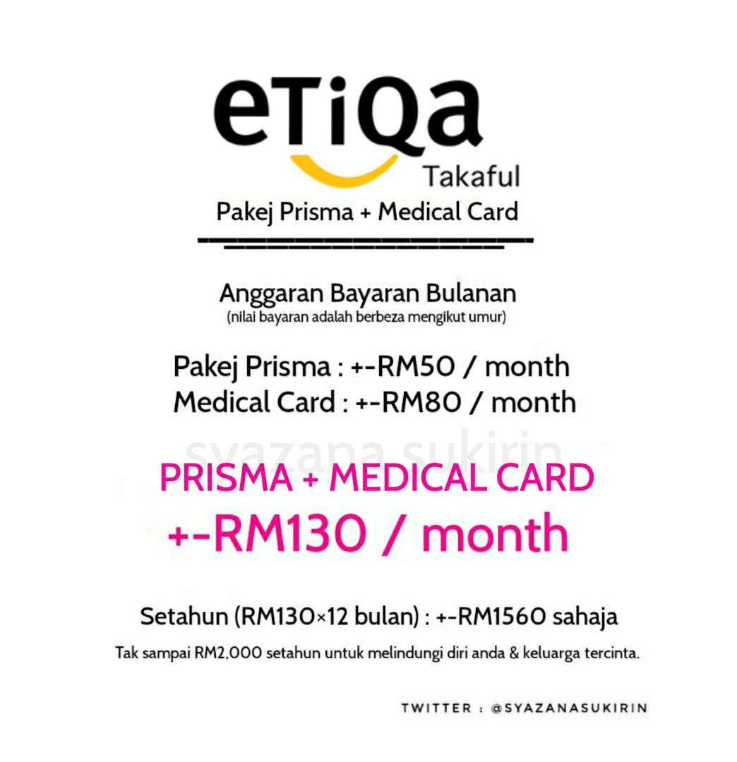 Card etiqa takaful medical eTiQa Takaful: