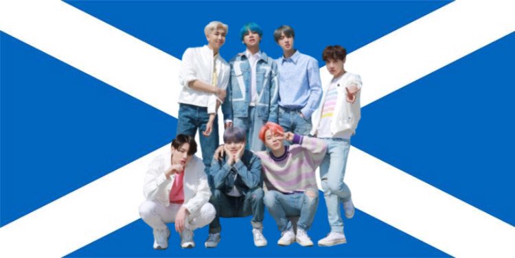 Why BTS should come to Scotland; a thread  #BTSToScotland2021