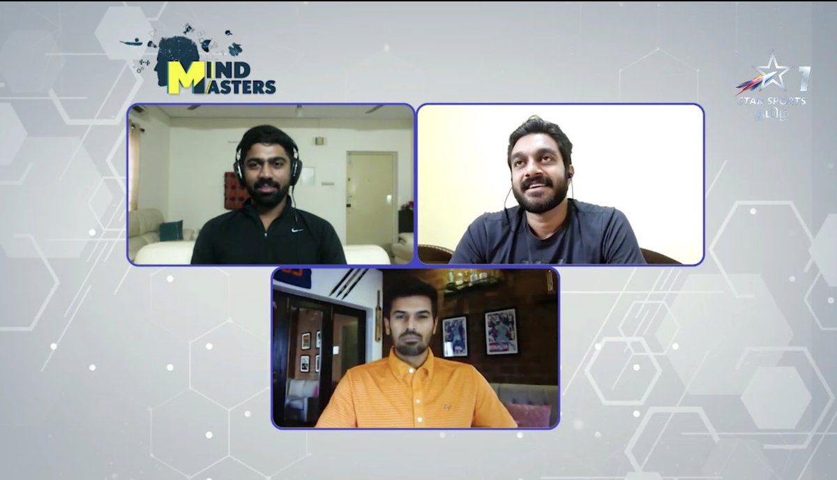 s_badrinath's tweet photo. காணாதவறாதீர்கள் all episodes of #Mindmasters by #Mfore உங்கள் @DisneyPlusHS இ’ல்
#Cricket #Cricketer #squash #Sports #mind #mindfulness #Tvshow https://t.co/pwWWJyEqPI