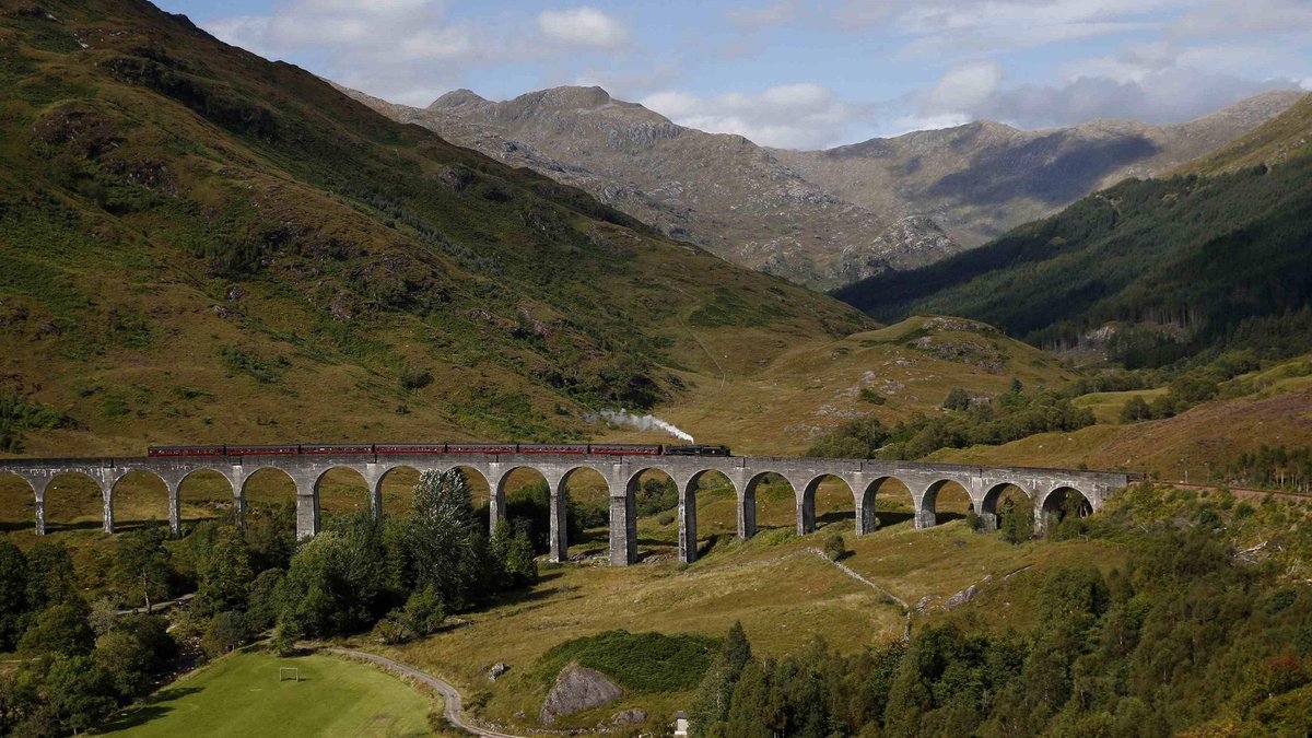 Glennfinnan Viaduct: Yes, you can see this right. You can ride the real Hogwarts express here in Scotland (The Jacobite Steam train) I’m sure the boys would like that plus you get amazing views going over the bridge!!