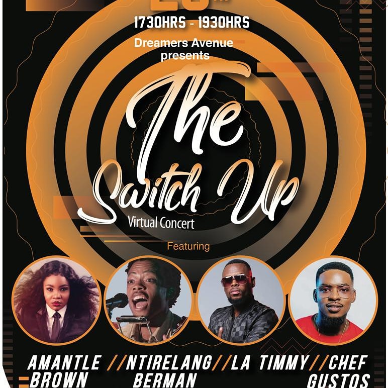 amantlebrown's tweet photo. The Switch Up Visual Concert 25th July from 5:30pm. live on the Orange Facebook Page. Powered by Orange 4G+

#TheSwitchUp
#Orange4G+ https://t.co/7smQ2tuHNq