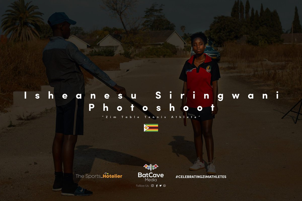 Batcavemedia263's tweet photo. Great Session we had with the amazing @ishe_anesu_. Leaving no sporting code behind.
ZIM TABLE TENNIS LADIES SEED No1
Celebrating Zim Athletes
In collaboration with @the_sportshotelier
Like and Retweet
#tabletennis #pingpong #batcavemedia #createdevelopinspire https://t.co/m2ejmcsyzN