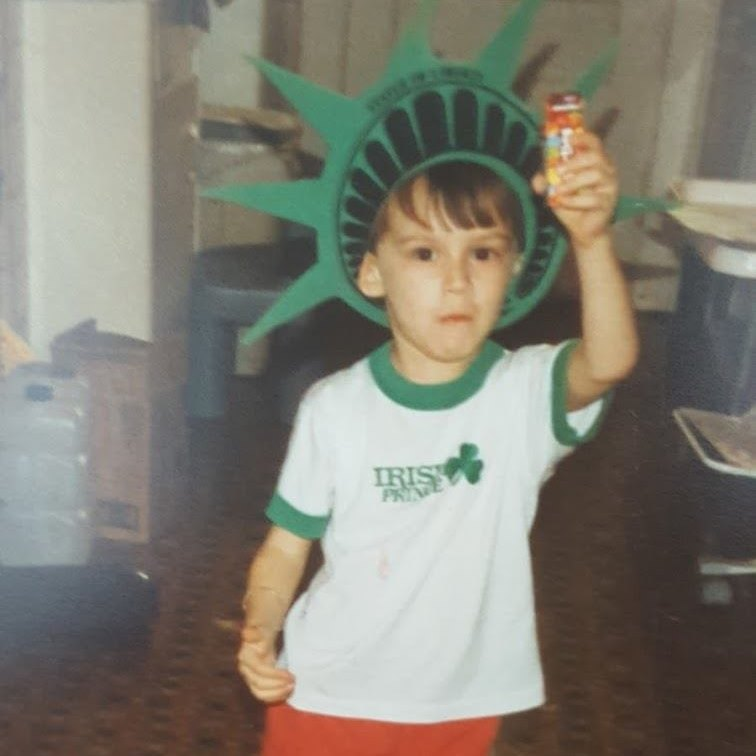 A few years after my first brother, Ryan, was born an American citizen, we’d have the good fortune of winning permanent resident green-cards in a lottery. I say fortunate — but it was only as fortunate as American law would allow.Why? Because I was Irish.