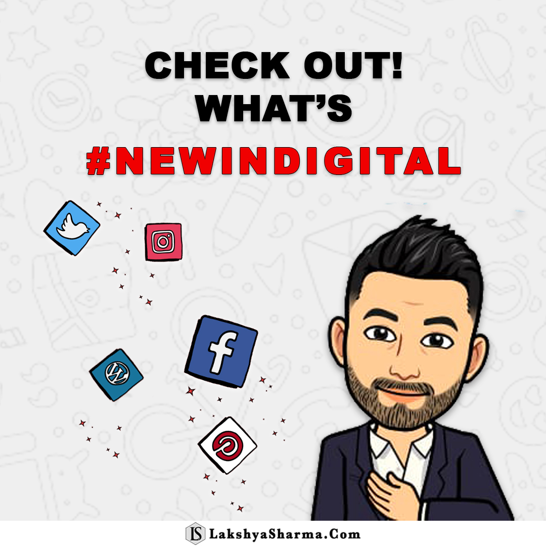 LakshyaSharma's tweet photo. Check Out! What's #NewInDigital from last week. Have a look at the exciting new features introduced by the major social media platforms in recent days. (1/3)
.
.
.
.
#digitalmarketingtrends #DigitalMarketingUpdates #digitalmarketer #LakshyaSharma #marketing #socialmedia #seo #SMM https://t.co/Hti7284ddk