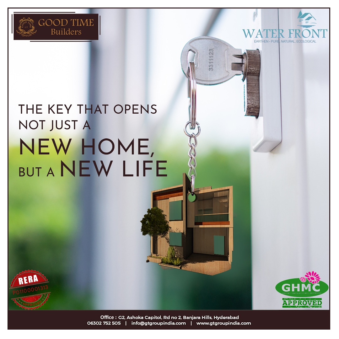 DevelopersGood's tweet photo. The Key That Unlocks a New Life. Open the Doors to Waterfront Villas at Patancheru.
#goodtimebuilders #luxuriousvillas #3bhkvillasforsale #RealEstate #GHMCvillas #ongoingproject #reraapproved #ghmcapproved #gtgroupindia #gtgroup #ghmc #RERA
#housingvillas #dreamvilla #househunt https://t.co/DToim0BcJl