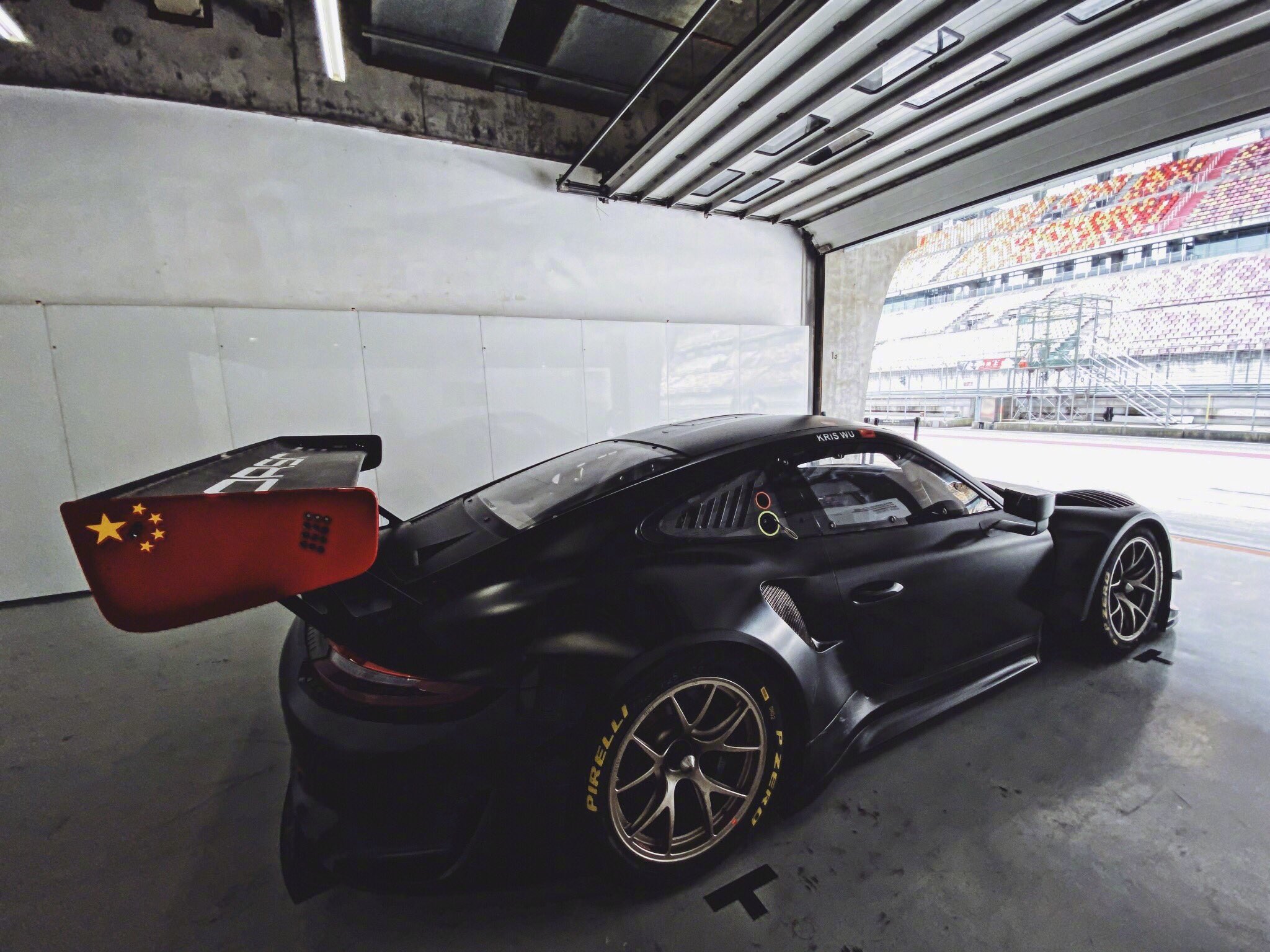 Naga 🍅 on X: Racer Kris Wu and his Porsche 911 GT3 R✨   / X