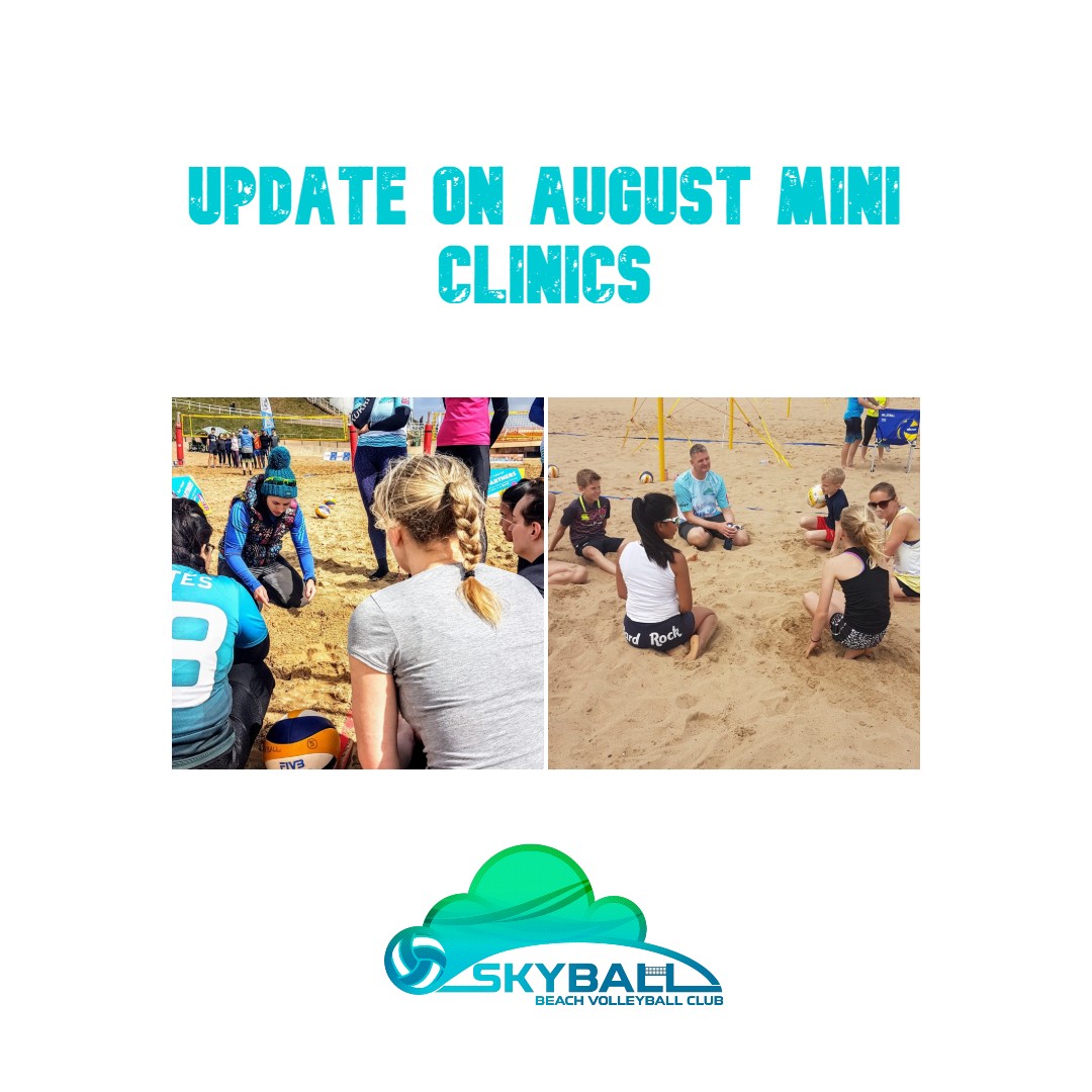 Skyball Beach Volleyball Club (@skyballbvc) on Twitter photo We couldn't be happier to announce following news and get to see our beach volleyball family again. We are opening a few mini clinics in August 🏐🏖 Go to our website for more information skyballclub.co.uk
#beachvolleyball #beachvolleyballtraining <a href="/YorkVolleyball/">York Volleyball Club</a> We couldn't be happier to announce following news and get to see our beach volleyball family again. We are opening a few mini clinics in August 🏐🏖 Go to our website for more information skyballclub.co.uk
#beachvolleyball #beachvolleyballtraining <a href="/YorkVolleyball/">York Volleyball Club</a>