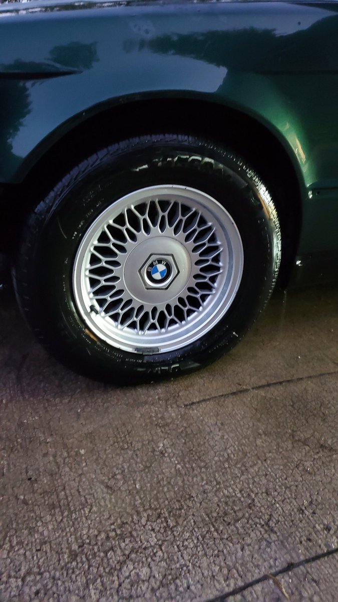 First step was to wash it and see what we're working with. I can't stand working with dirty cars & the value can really be hidden by grime. The wheel transformation is a great example