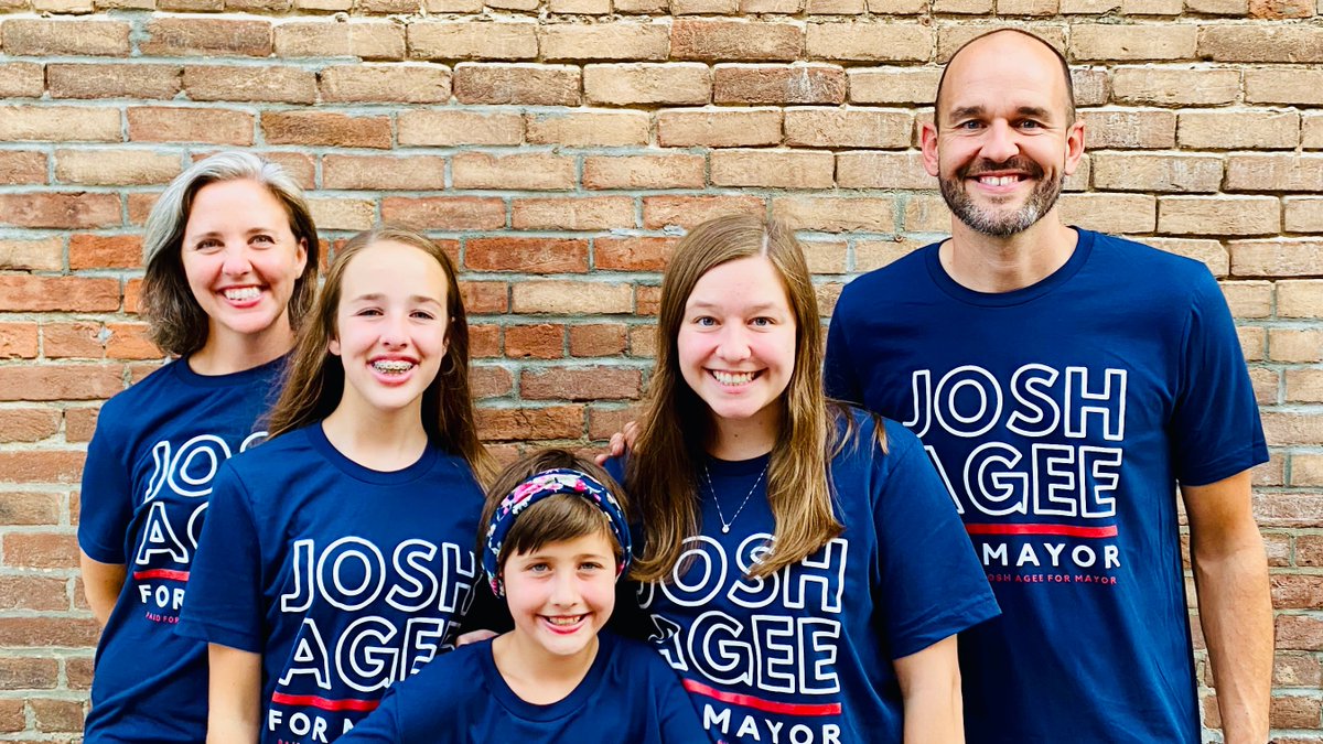 Help support the campaign by purchasing a shirt!  All proceeds go to the Campaign of Josh Agee for Mayor! Sizes Small- XL are $20, XXL $22, XXXL $24. Comment your size order below and make payment through our PayPal link! 👕paypal.me/joshageeformay…