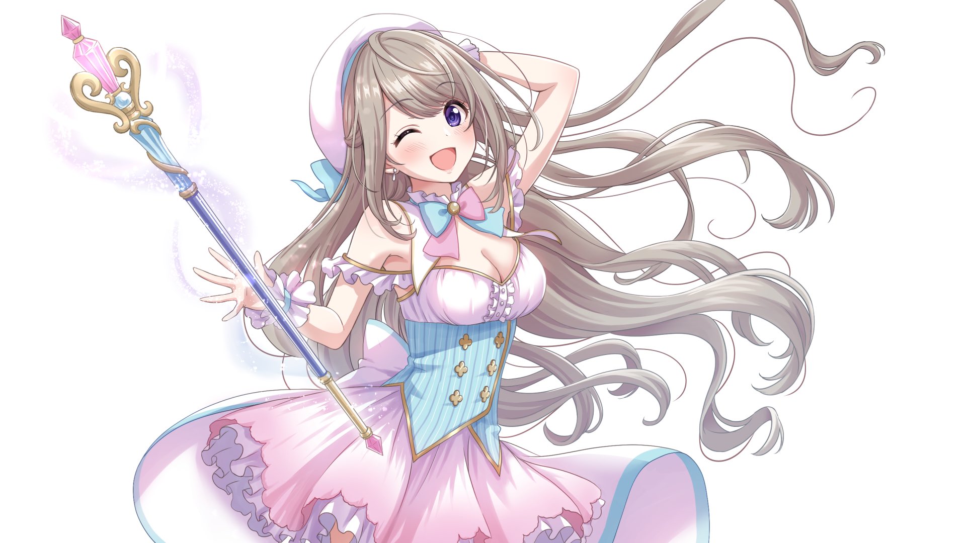 凛愛 失恋vtuber 発売中 女の子のイラストだけで興味を持ってくれる方へ届け ふわふわ髪の毛の女の子 花が大好きです T Co Mw63znamdt Twitter