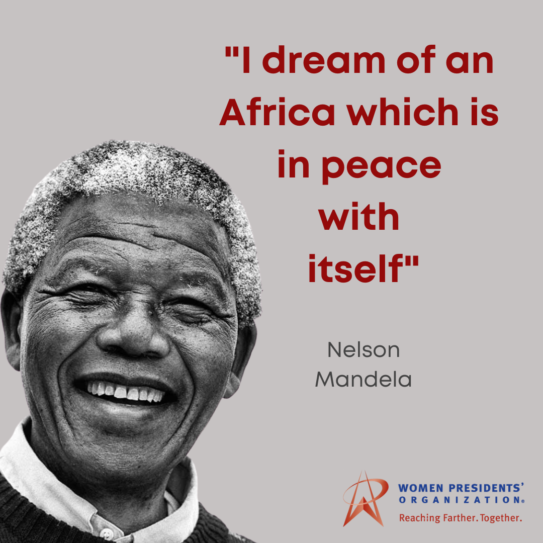 'I dream of an Africa which is in peace with itself' - Nelson Mandela.

What is your dream for Africa this #MandelaDay?

#MandelaDay2020 #ActionAgainstPoverty #TacklingInequality
